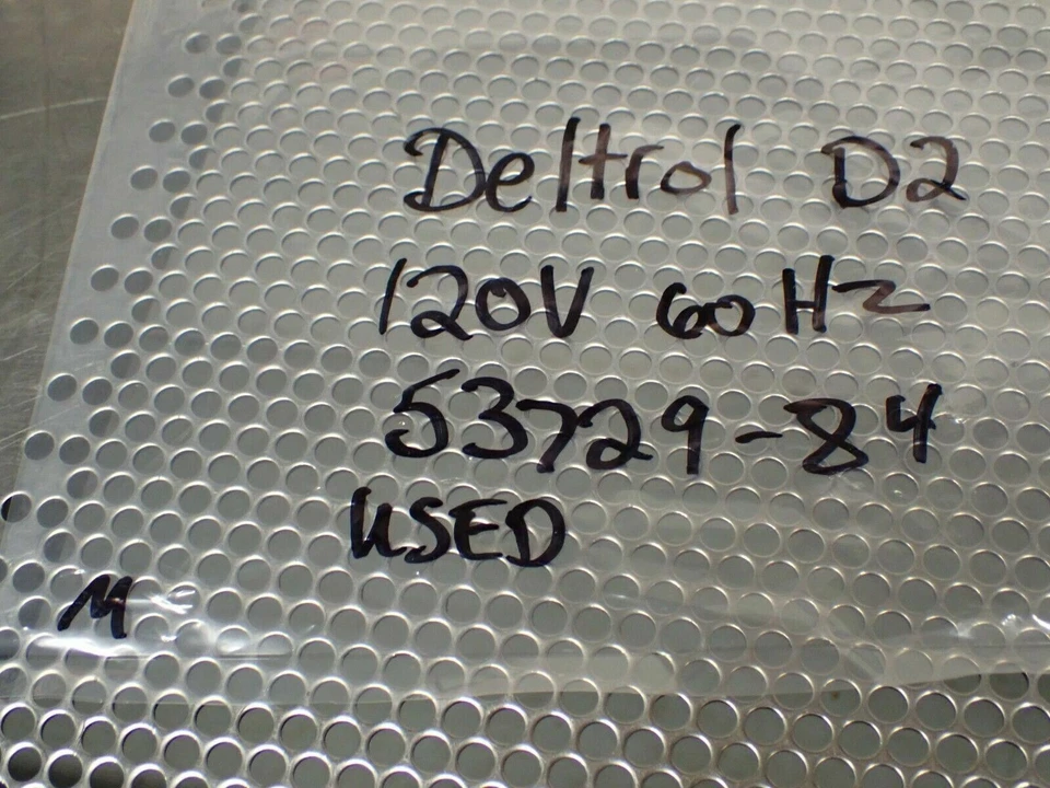 Deltrol 53729-84 D2 Solenoid 120V 60Hz Used With Warranty - Image 2 of 4