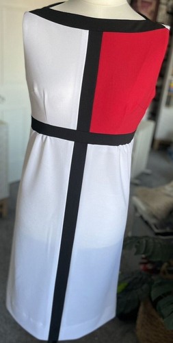 1966 Vintage Vogue Couture Motif B31.5-38 Mondrian Costume (1667) Yves Saint - Bild 6 von 11