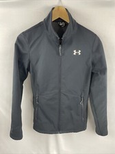 Under Armour Storm Zip Up Black Soft Shell Jacket Women s Size Small Fitted