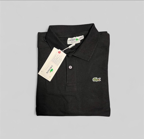 CAMISA POLO LACOSTE PIMA ALGODÓN NUEVA CUELLO LISO MANGA CORTA - Imagen 2 de 7