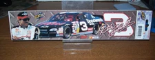 DALE EARNHARDT SR #3 GOODWRENCH 1998 FAN FULER BUMPER STICKER DECAL