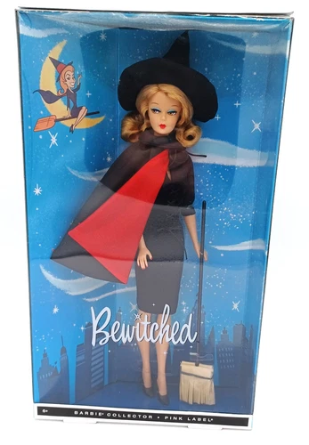Barbie as Samantha in Bewitched 2010 Pink Label HTF Mattel V0439 Doll - NRFB
