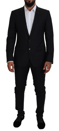 Traje DOLCE & GABBANA 2 Piezas MARTINI Negro Sencillo EU50/US40/L 2930usd - Imagen 1 de 18