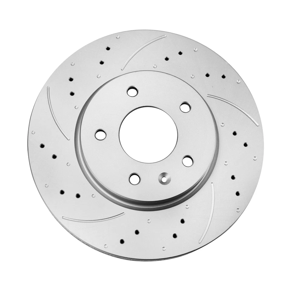 Front Drilled Rotors Brake Pads for 2007-2009 Chevrolet Equinox Pontiac Torrent Foto 4 de 4