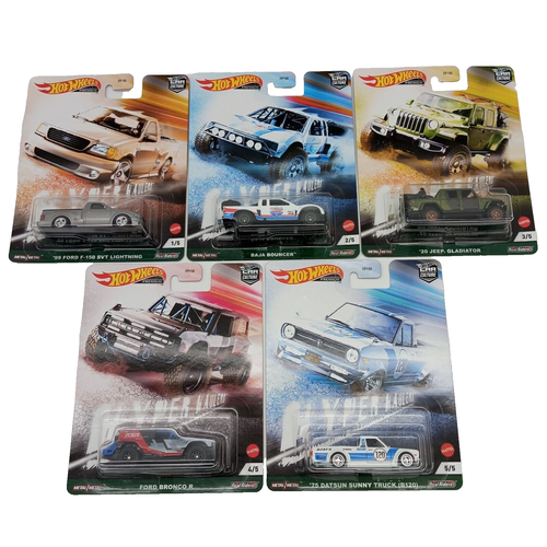 Hot Wheels 1:64 Premium Hyper Haulers Car Culture Set FPY86-978F Komplettsatz