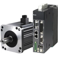 New servo drive + servo motor ASD-B3-0421-L + ECM-B3M-C20604SS1 90 days warranty