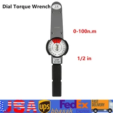 Dial Indicator Torque Wrench Indicating Torquemeter Torque Testing 0-100n.m USA
