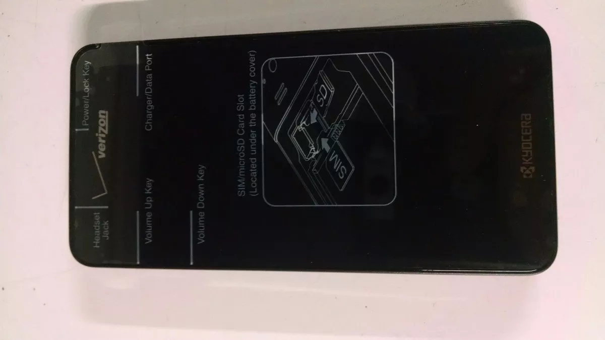 Kyocera Hydro Elite C6750 6750 Black (Verizon) Smartphone Cell Phone  INCOMPLETE | eBay