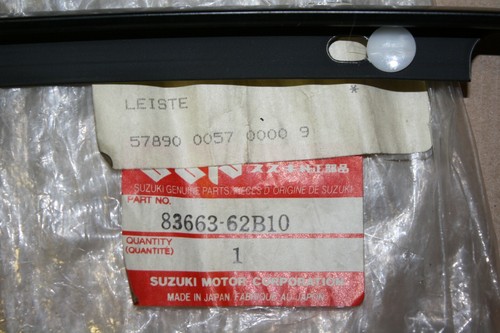 BAR for Side Window Door Front Right Suzuki Swift II 5-Türer/83663-62B10 - Picture 2 of 2
