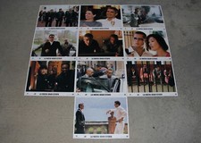 OCEAN'S TWELVE SPANISH LOBBY CARDS FULL SET OF 10, GEORGE CLOONEY, JULIA ROBERTS