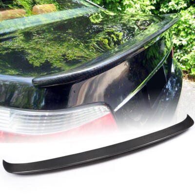 Carbon Fiber Rear Trunk Spoiler Wing Fit for BMW E60 525i 550i M5 Sedan 2004-10