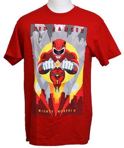 power rangers graphic tee