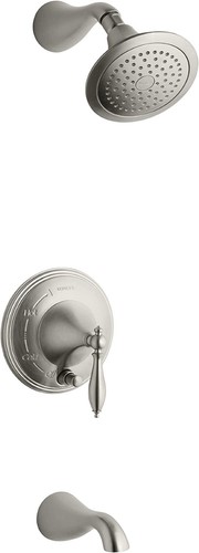 KOHLER K-T312-4M-BN Finial Traditional Pressure-Balancing Bath TRIM, "BN"