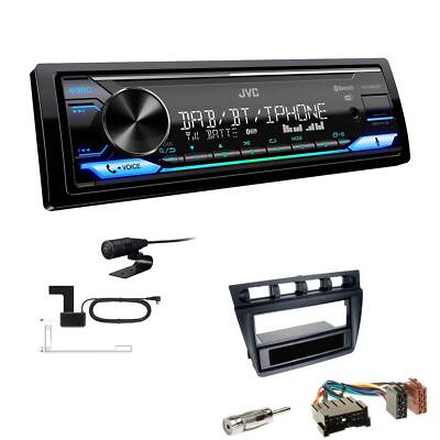 JVC Digital 1-DIN Autoradio DAB+ Bluetooth für KIA Picanto 2007-2011