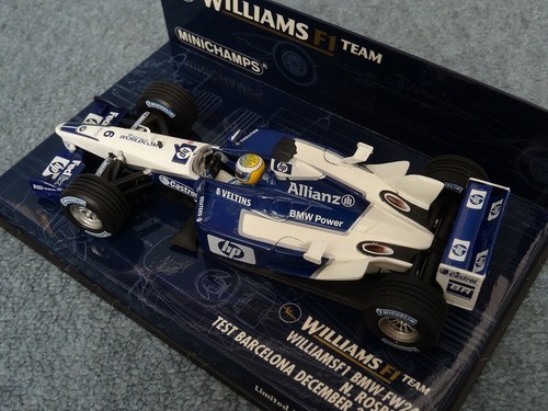 Minichamps BMW Williams FW24 #6 Nico Rosberg test Barcelona 2002 F1 1:43 - Bild 4 von 5