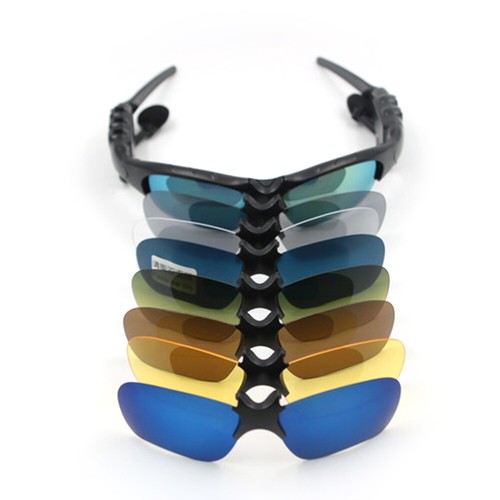Lunettes de soleil Bluetooth 5.0 lunettes sans fil casque stéréo écouteur micro√ - Photo 10 sur 28