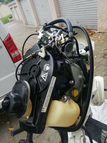 Außen boot motor Johnson S-LT 3 5 PS - Bild 9 von 10