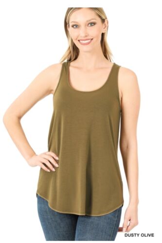 Mujer Sin mangas Camiseta Informal Básica Túnica Prenda para el torso sin mangas Blusa S-3X - Imagen 36 de 60