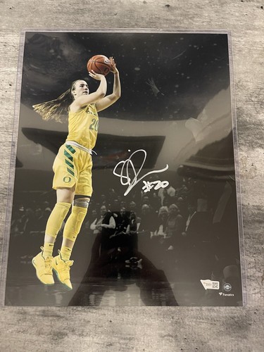Sabrina Ionescu Oregon Ducks Autographed 8" x 10" Shooting Photograph Fanatics - Picture 8 of 13