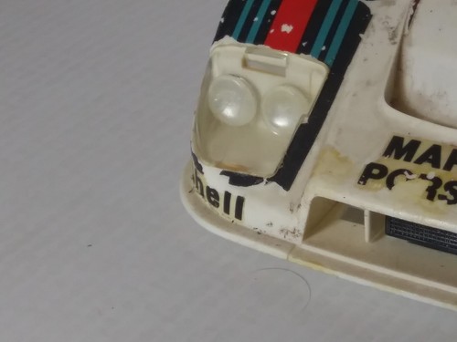TAMIYA Martini Porsche 936 body shell only Vintage rare 1/12 turbo 58006 - Picture 8 of 11