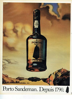 Advertising 019 1982 le porto Sandeman ruby
