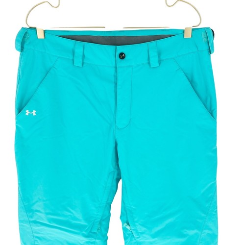 Under Armour Pants Womens Large Blue Performance Snow Outdoor Ski Snowboard - Picture 4 of 18