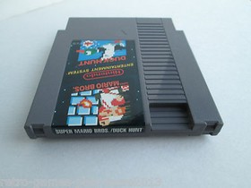 Super Mario Bros. / Duck Hunt (Nintendo NES, 1985) solo juego (NTSC) Blue Lines