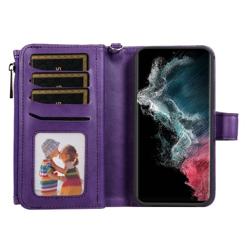For Samsung Galaxy S25 S24/S23/S22/S21/S20FE Ultra Luxury PU Leather Wallet Case - Picture 82 of 86