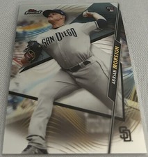 2020 Topps Finest Baseball Adrian Morejon San Diego Padres rookie card #99