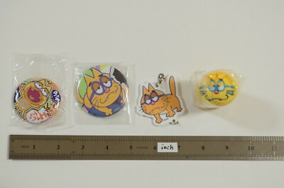 Osomatsu san Esper Nyanko Set Keychain, Can badge Pin button Japan /o569