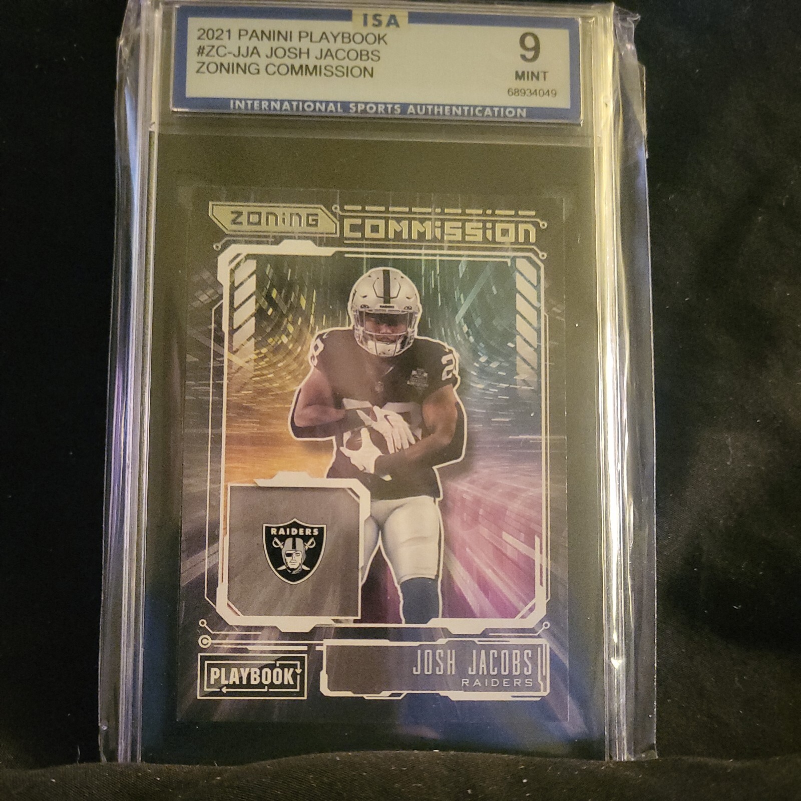 2021 Panini Playbook - Zoning Commission #ZC-JJA Josh Jacobs