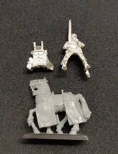 Warhammer Bretonnian Grail Questing Knight w/ Drawer | Metal OOP 2002 C