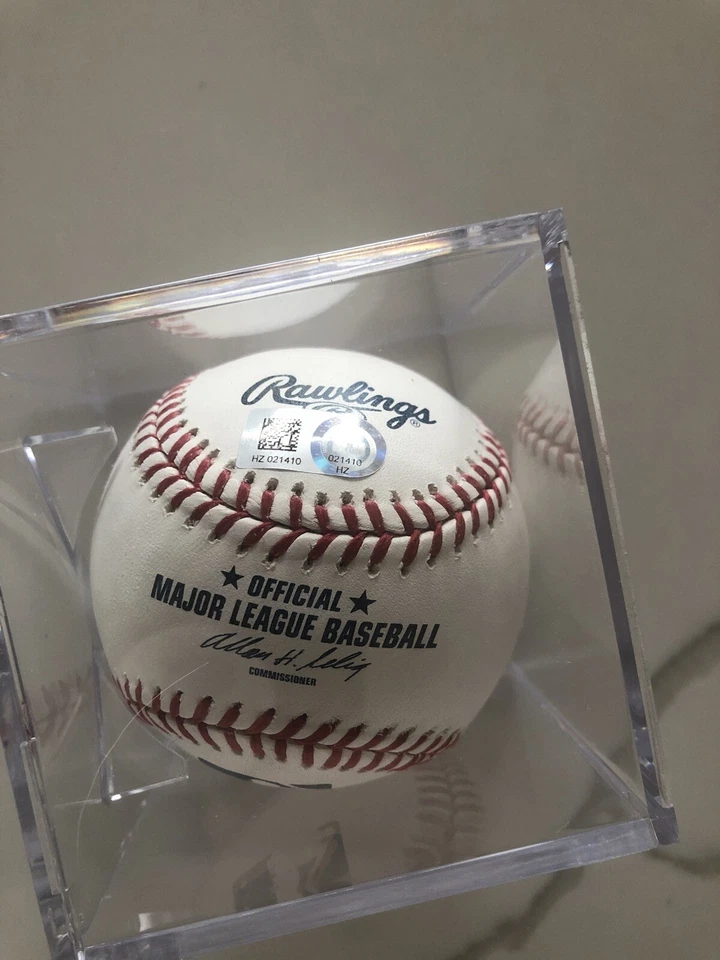 Certificado de autenticidade oficial de beisebol Troy Tulowitzki autografado da liga principal de beisebol Colorado Rockies assinado - Imagem 2 de 4