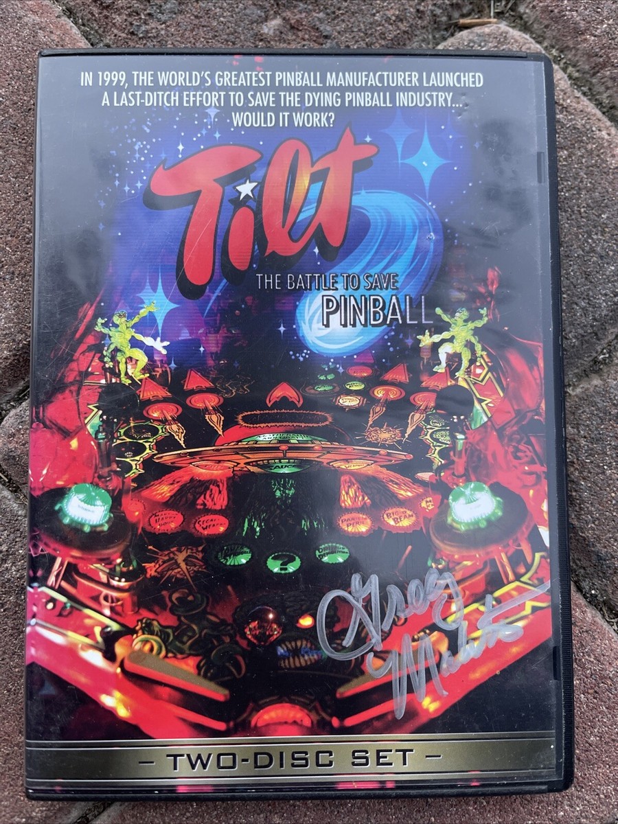 (未使用･未開封品)Test Pilots: Full Tilt [DVD] Tilt! The Battle to Save Pinball - 2 DVD Collector Set RARE