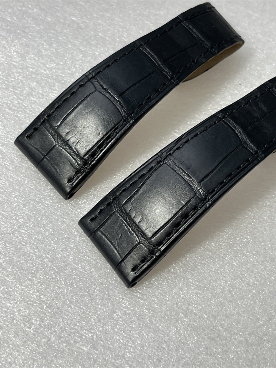 Cartier Watch Strap Santos XL 24mm KD3JJL04 Alligator Black Cartier Watch Strap Santos XL 24mm KD3JJL04 Alligator Black