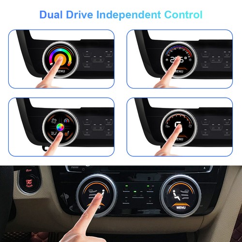 A/C LCD Touch Air Conditioner Panel Climate Control For BMW 3 Series F30 2013-19 - Picture 7 of 12