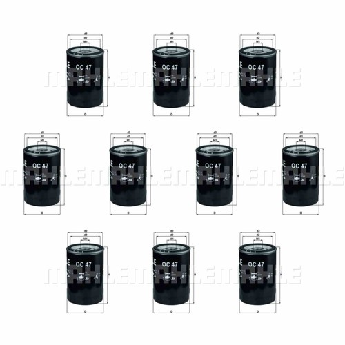 MAHLE ORIGINAL Filtro olio OC 288 Filtro ad avvitamento, con