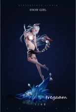 Hyperspace Studio Genshin Impact Shenhe 1/6 Resin Statue Snow Girl Ver. B H36CM