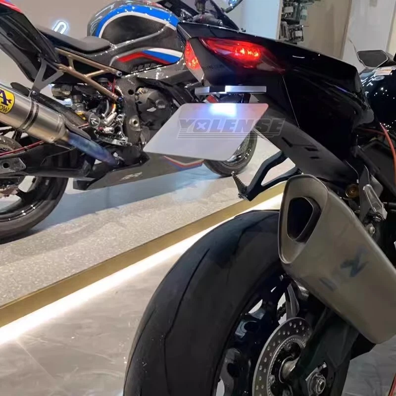 Motorcycle License Plate Holder LED Lights For HONDA CBR1000RR CBR1000RR-R 20-23 - Image 4 of 4