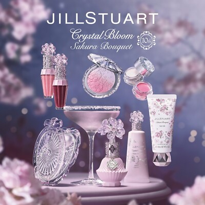 Jill Stuart Crystal Bloom Sakura Bouquet Perfumed Hand Cream – 40g