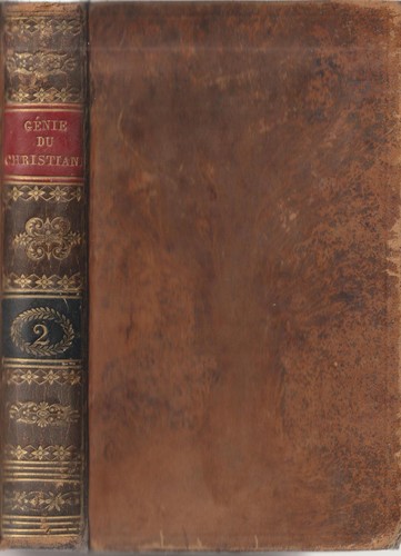 GÉNIE du CHRISTIANISME Beautés La Religion Chrétienne par CHATEAUBRIAND 1819 T2 - Picture 2 of 10