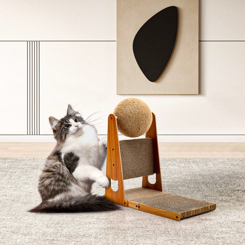 Scratching Post Cat Tree Climbing Activity Centre Kitten Bed Toy Scratcher Tower - Picture 133 of 354