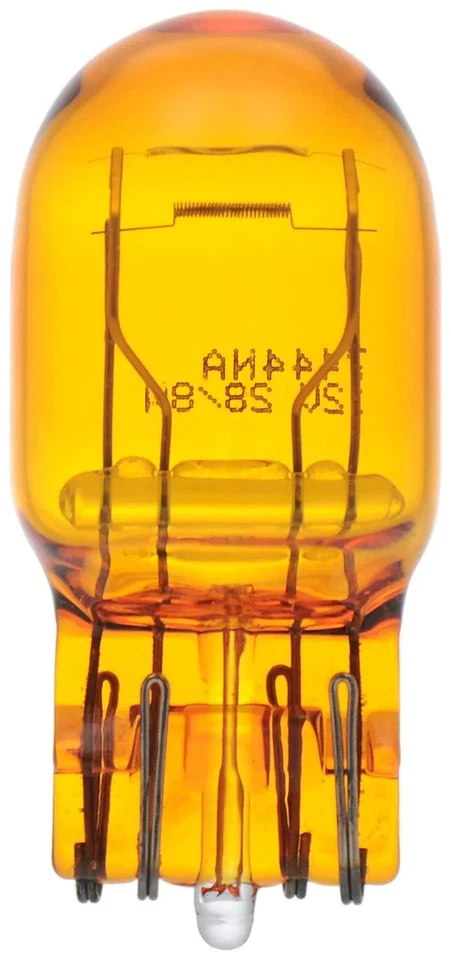 Luz de señal de giro delantera Sylvania LongLife 7444NA 28/8W dos bombillas reemplazo ajuste original Foto 3 de 4