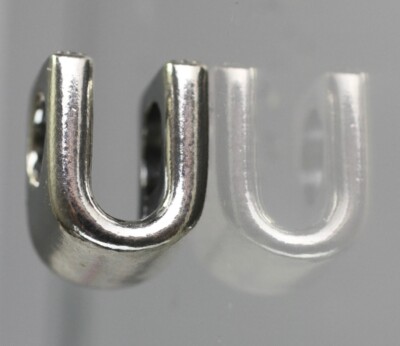 Pandora Buchstabe - V - Alphabet Charm 925 Sterling Silber 797476 Anhänger V3-V