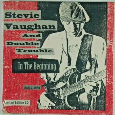 STEVIE RAY VAUGHAN DOUBLE TROUBLE In the Beginning LIMITED