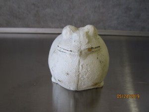 Cast Iron Frog Decor