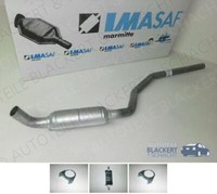 Imasaf Auspuff Mitteltopf +ZubehöR für Fiat 124 Spider Sport 1600+1800 1972-1977