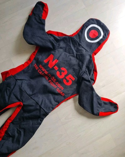 MMA Submission Grappling BJJ Wurfpuppe Dummy Canvas Puppe Judopuppe sitzt 180 cm - Bild 2 von 8