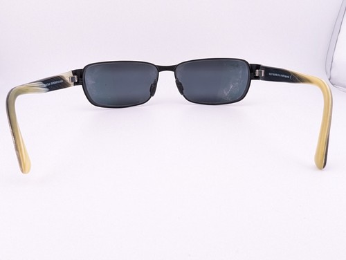 Maui Jim Brille, nur Gestell, MJ249-2M Schwarz Koralle, 65-16-115, Metall, Italy - Bild 4 von 20
