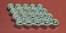 20pcs 1/2-13  ZINC NYLON INSERT STOP LOCK NUT